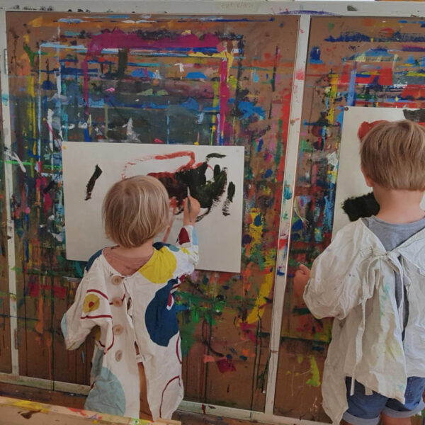 Atelier d’éveil plastique parents-enfants
