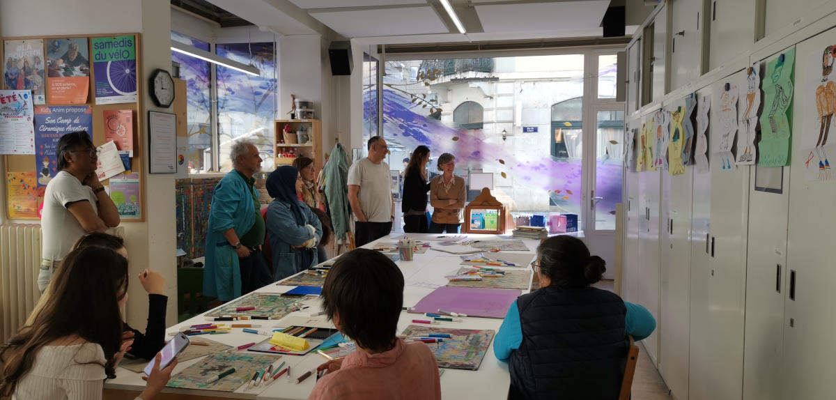 Ateliers « Vivre ensemble », Activités adultes, Les Créateliers