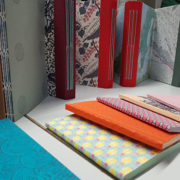 Création de carnets, Stage Les Créateliers