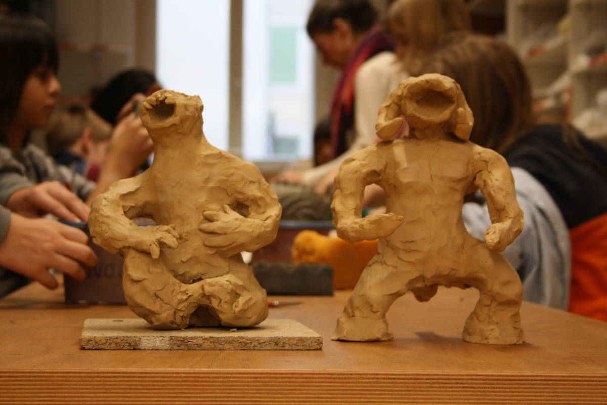Atelier Poterie Enfants - Les Créateliers 2019-2020, Genève, Paquis