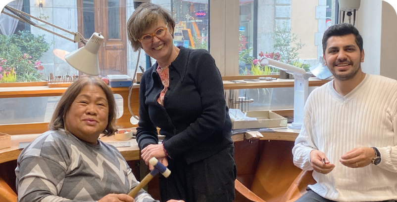 Ateliers « Vivre ensemble », bijouterie - cours adultes, Les Créateliers