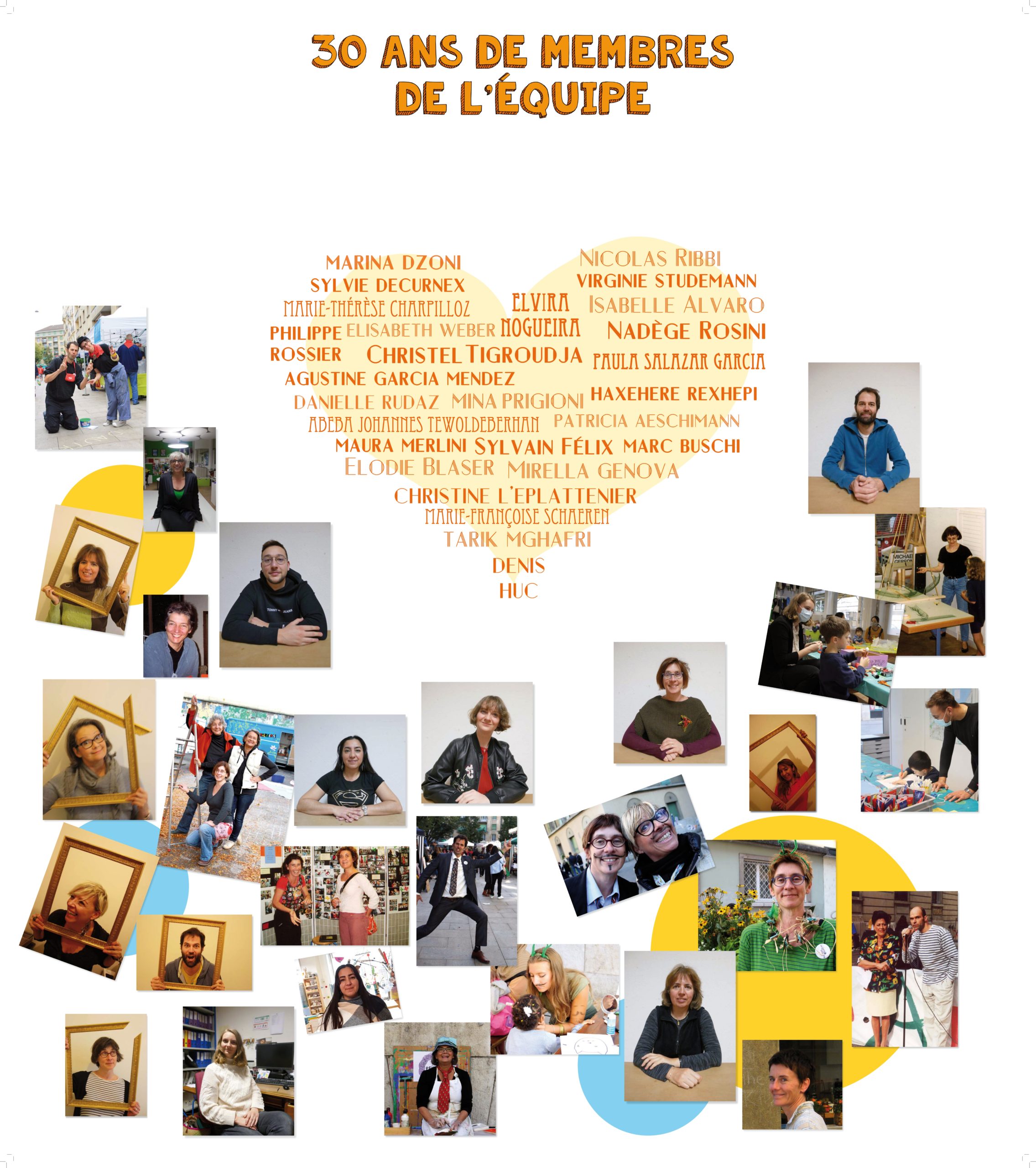 30 ans - Equipe