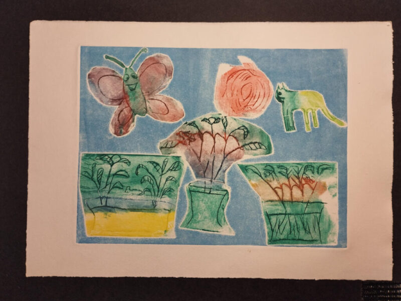 Gravure monotype