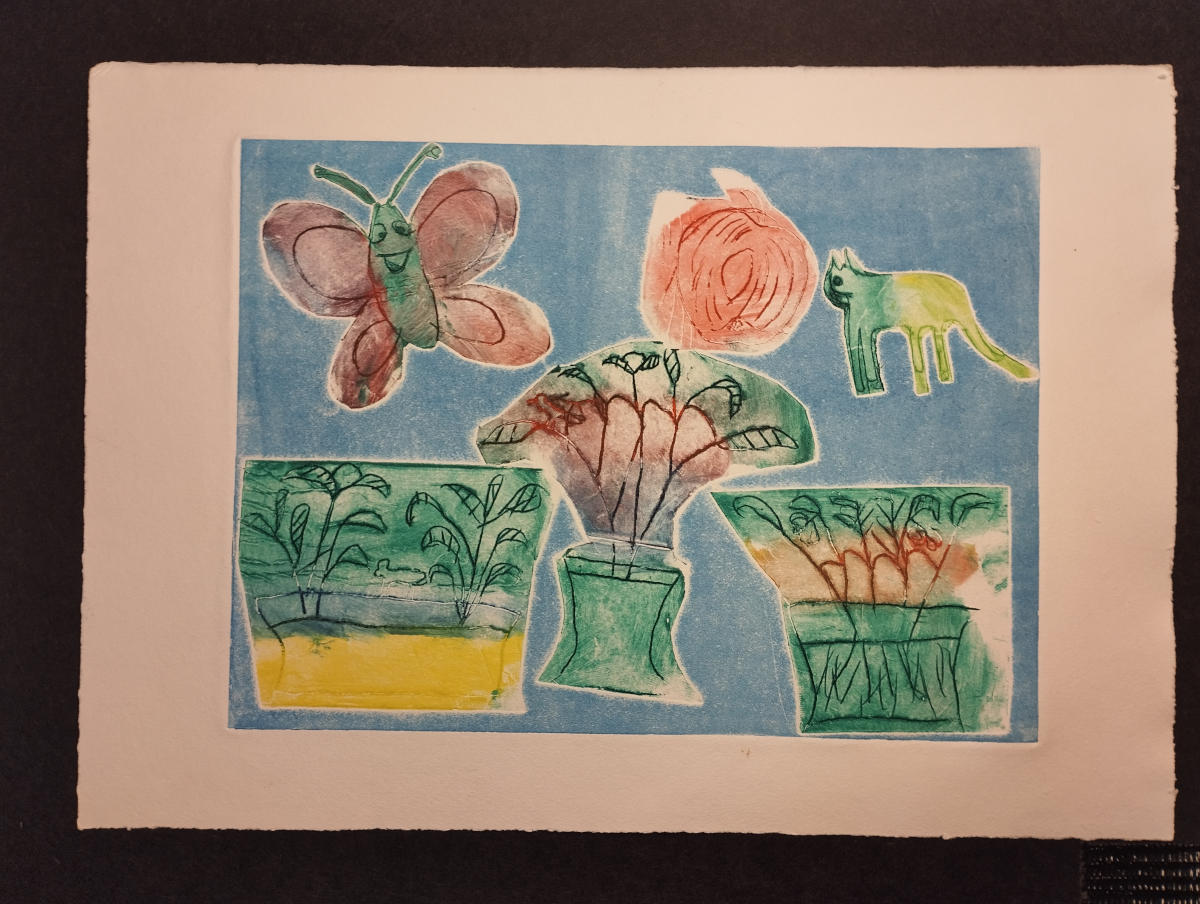 Gravure monotype